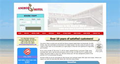 Desktop Screenshot of anchormotel.com